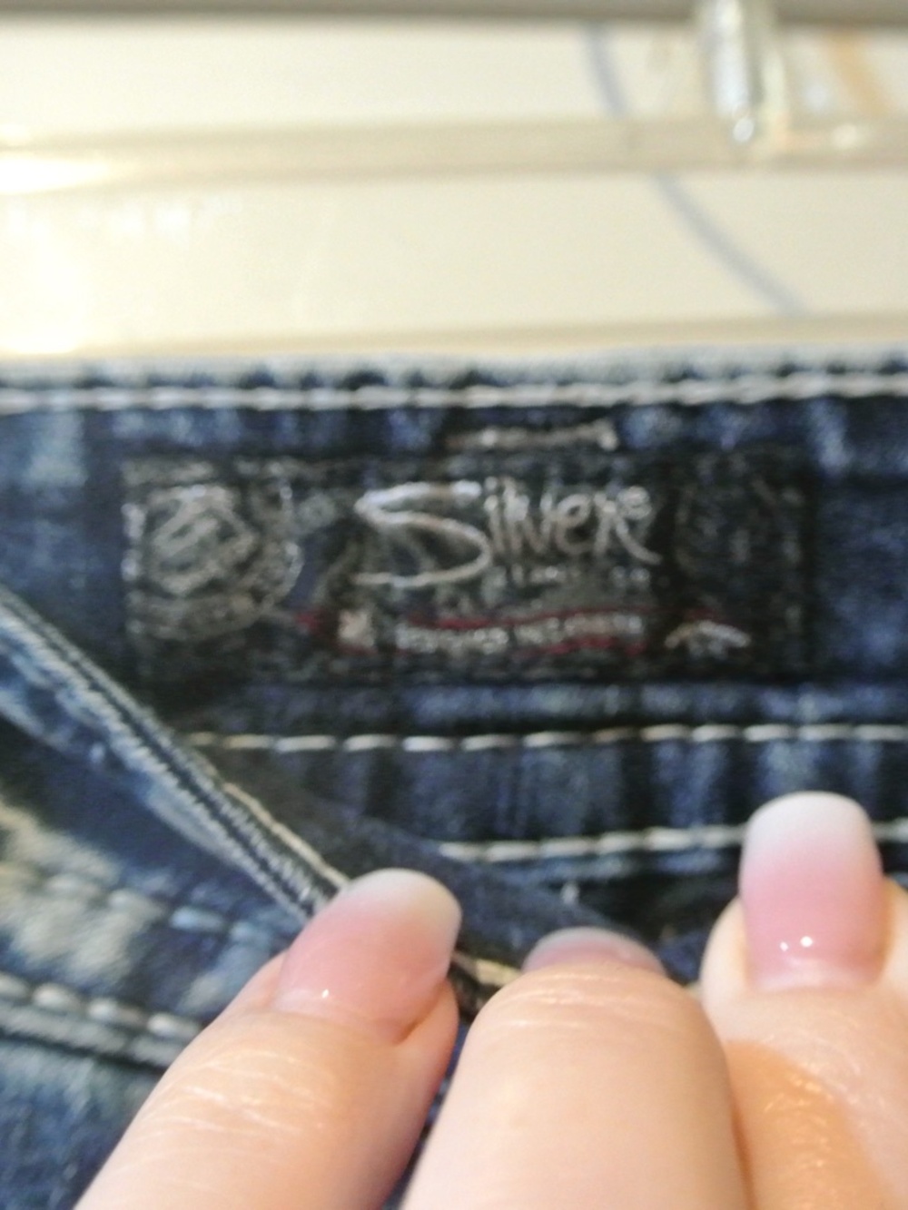 WOMENS SILVER SUKI MID BOOT SIZE 18 JEANS - Picture 2 of 4